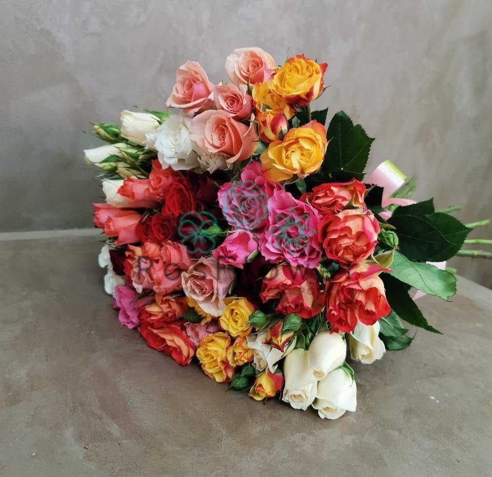 Букет цветов из: Розы в Золотово