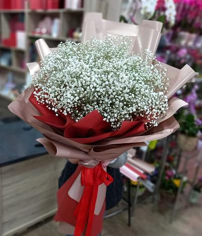 Букет цветов из: Гипсофила в Золотово