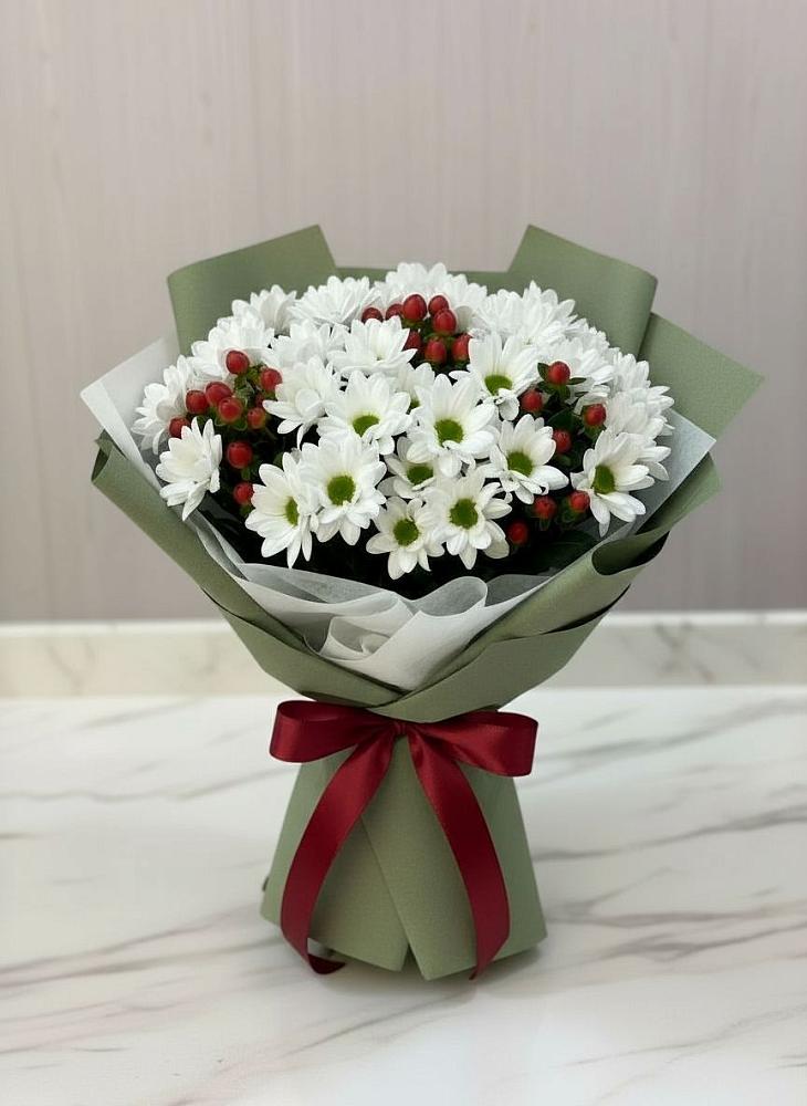 Букет цветов из: Хризантемы в Золотово