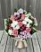 Букет цветов из: Альстромерии, Гвоздики, Розы и Хризантемы в Золотово