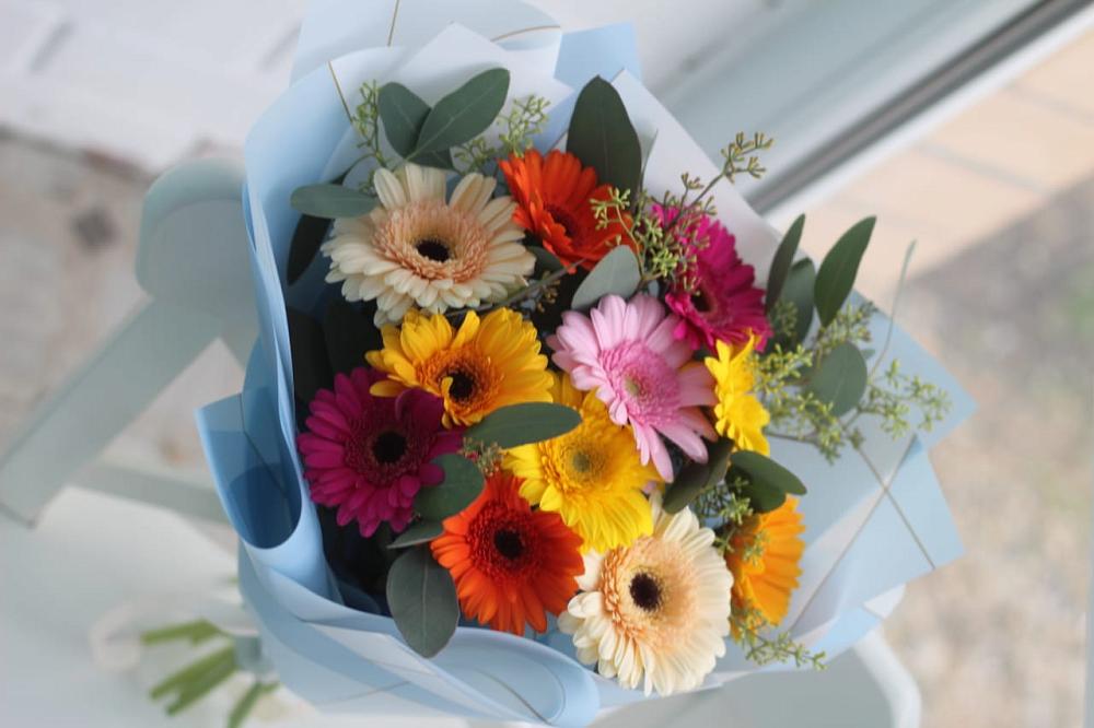 Букет цветов из: Герберы в Золотово