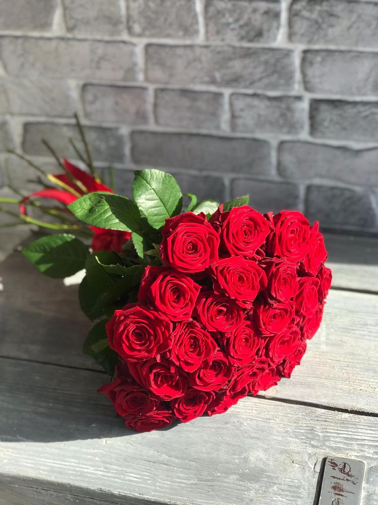 Букет Красные розы Фридом в Золотово