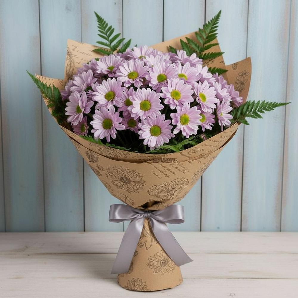 Букет цветов из: Хризантемы в Золотово