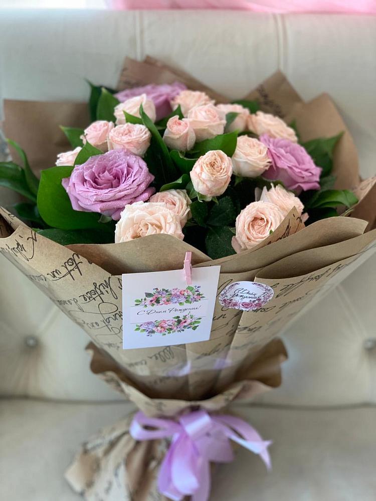 Букет цветов из: Розы в Золотово