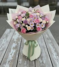Букет цветов из:  Розы и Хризантемы в Золотово