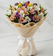 Букет цветов из:  Альстромерии #REPLACE_PRED# Золотово
