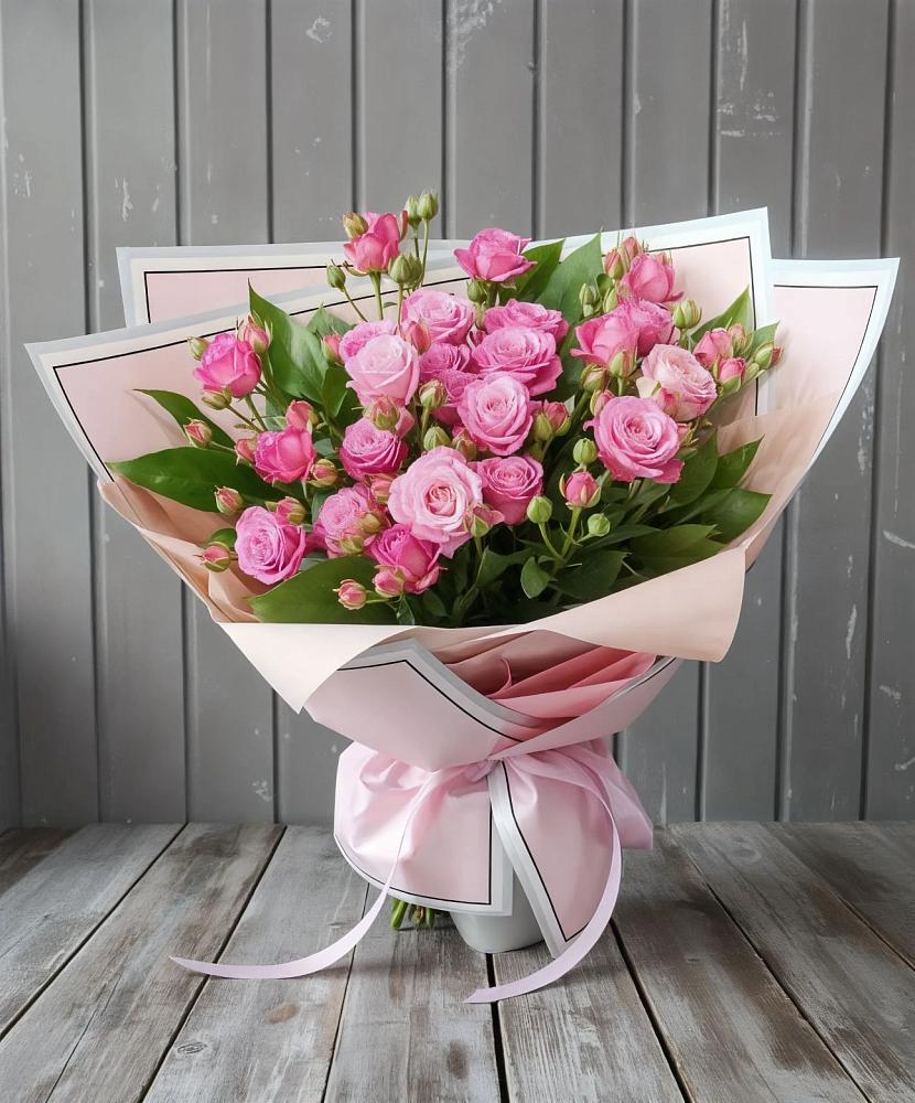 Букет Розовый кустик в Золотово