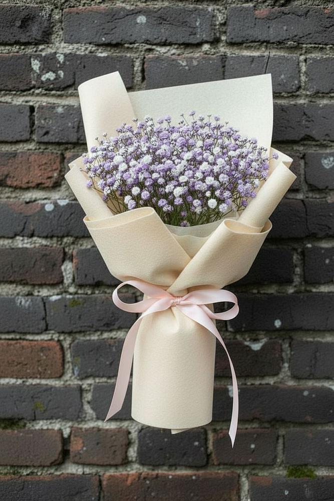 Букет цветов из: Гипсофила в Золотово