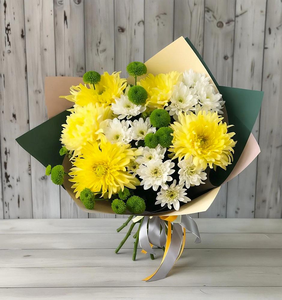 Букет цветов из: Хризантемы в Золотово