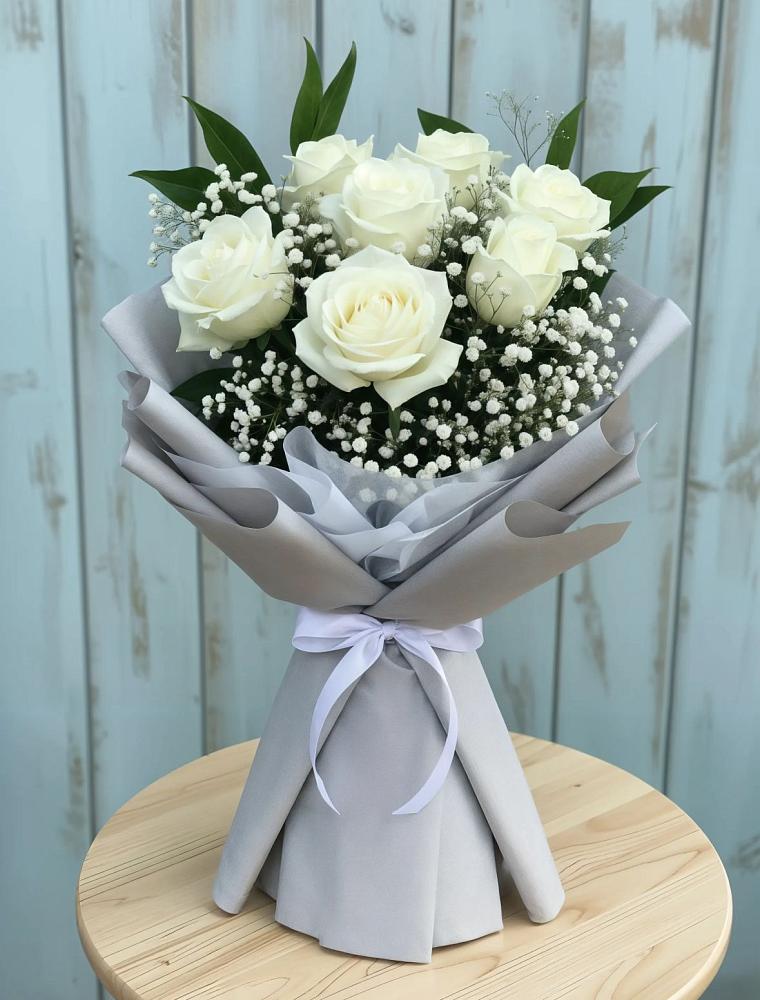 Букет цветов из: Розы в Золотово