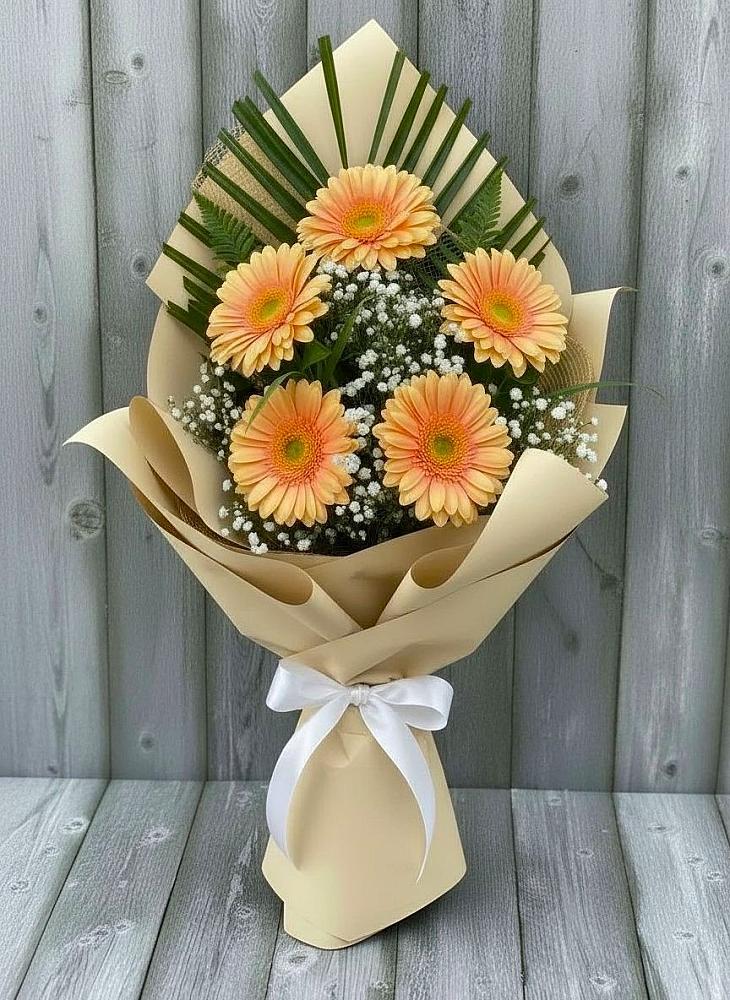 Букет цветов из: Герберы в Золотово