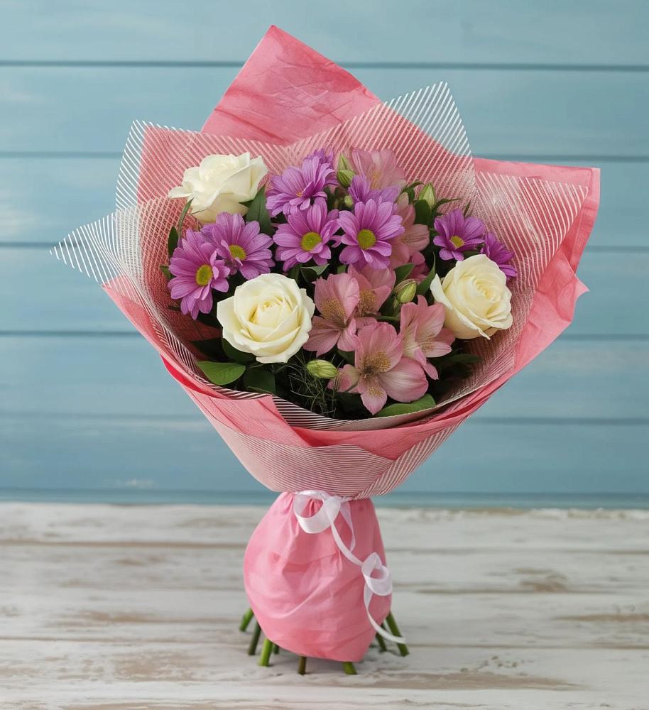 Букет цветов из: Герберы в Золотово