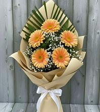 Букет цветов из:  Герберы #REPLACE_PRED# Золотово