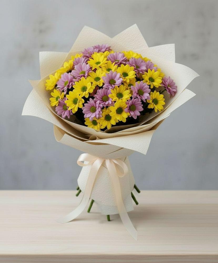 Букет цветов из: Хризантемы в Золотово