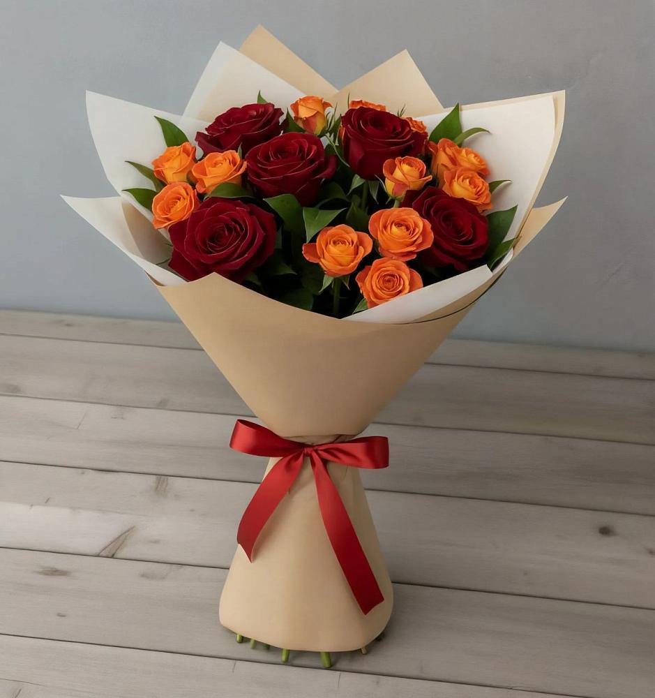 Букет Любовь и восторг в Золотово